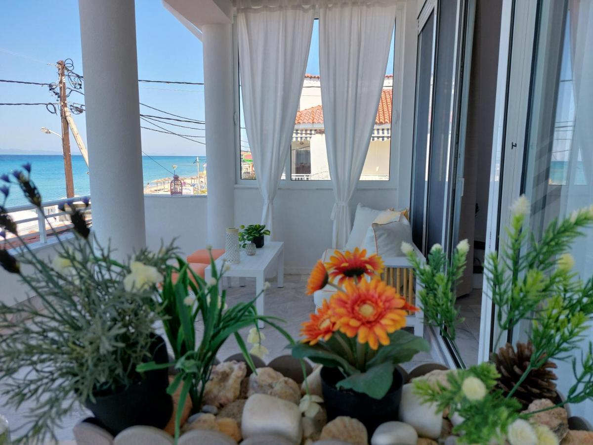 Nefeli Seaside Apartments Πολύχρονο Εξωτερικό φωτογραφία